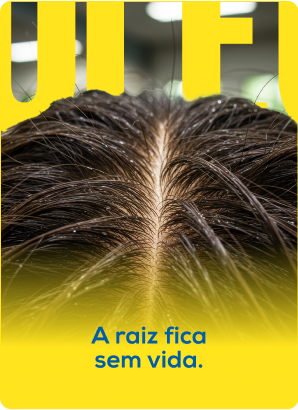 A raiz fica sem vida